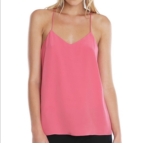 tibi silk top